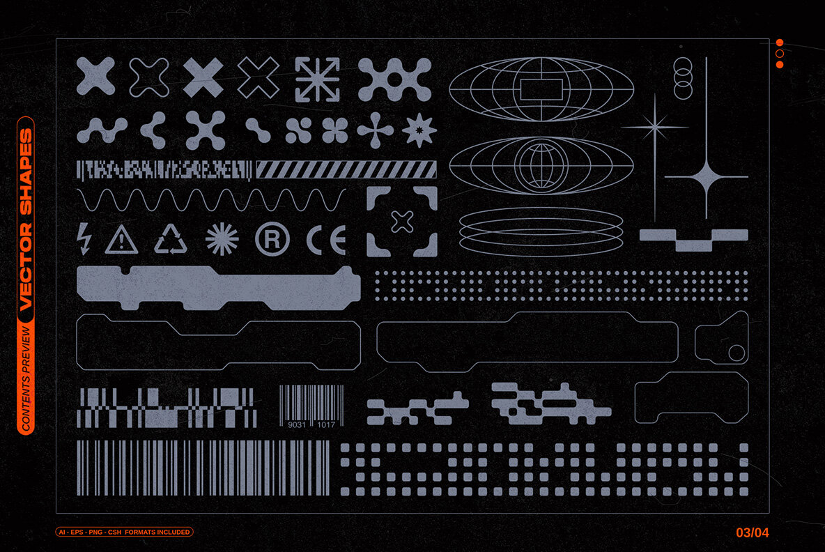 Vector Shapes Vol. 01 – Stock Art World