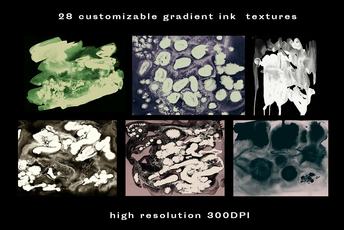 Ink Textures – Stock Art World