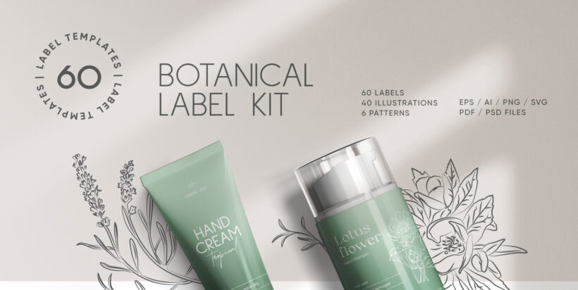Botanical Label Kit – Stock Art World
