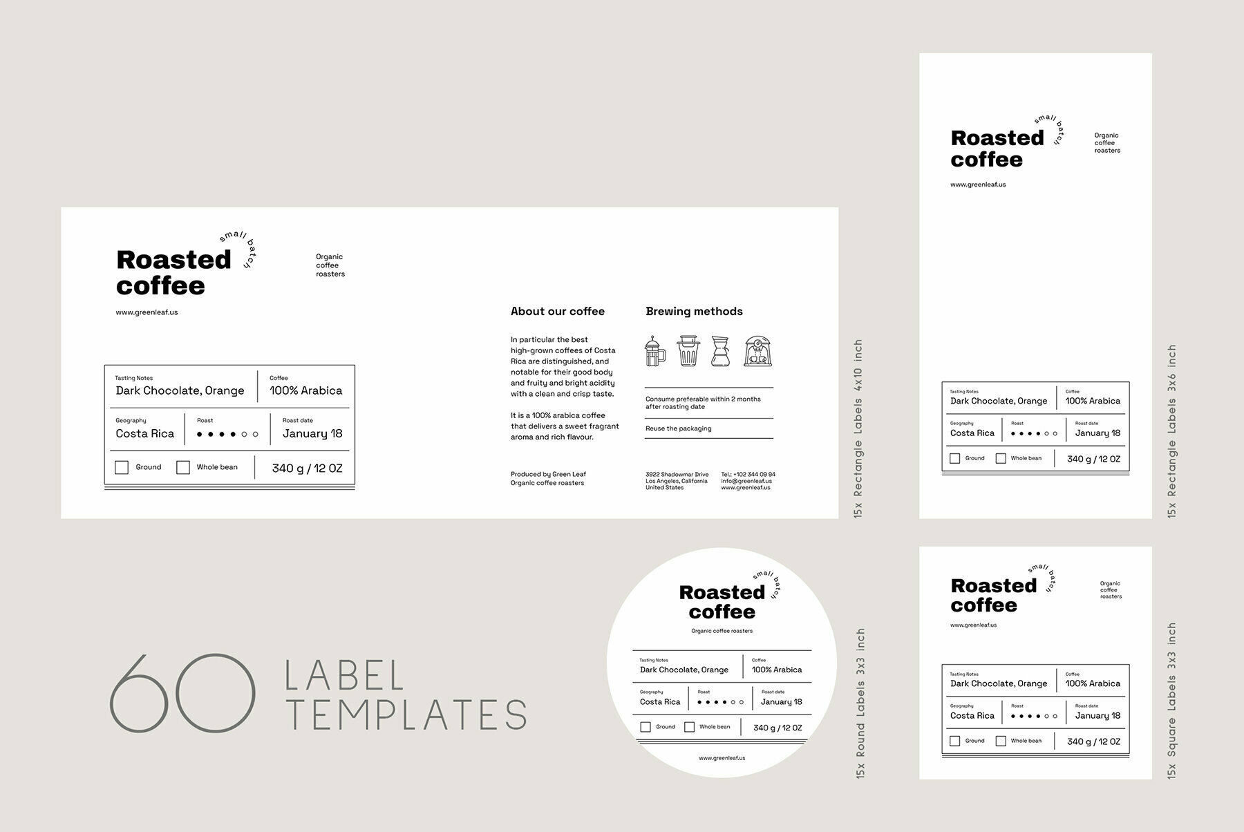 Botanical Label Kit – Stock Art World