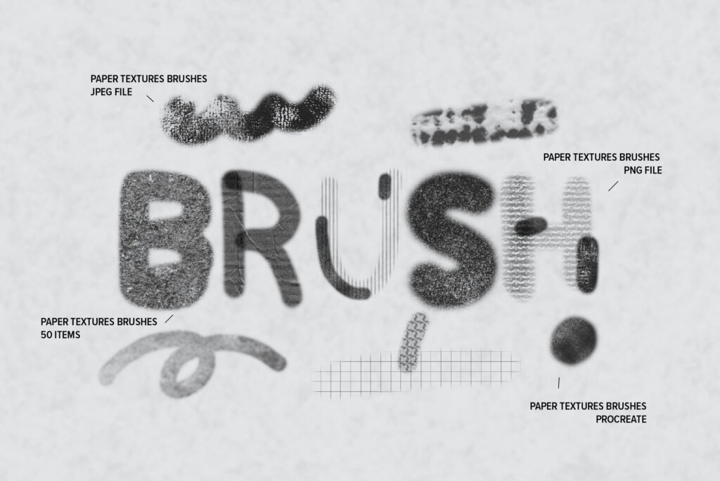 Paper Textures Brushes for Procreate – Stock Art World