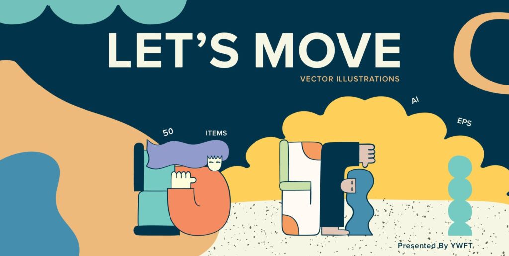 Let's Move – Stock Art World