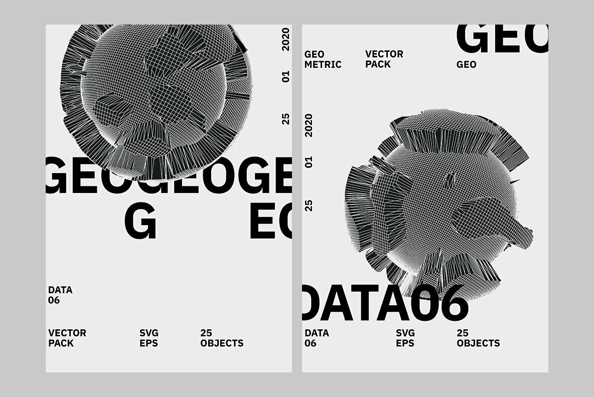 Vector Geo GEO_DATA6 Vector Pack – Stock Art World