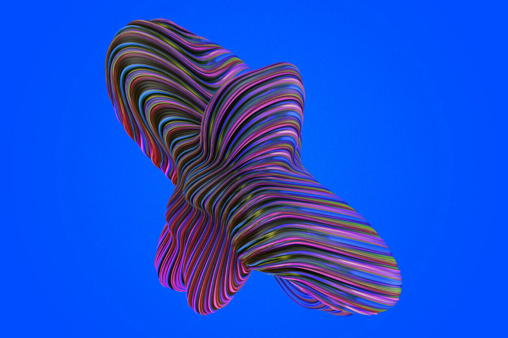 Bursed Shape Morph – Bursting 3D shapes – Stock Art World