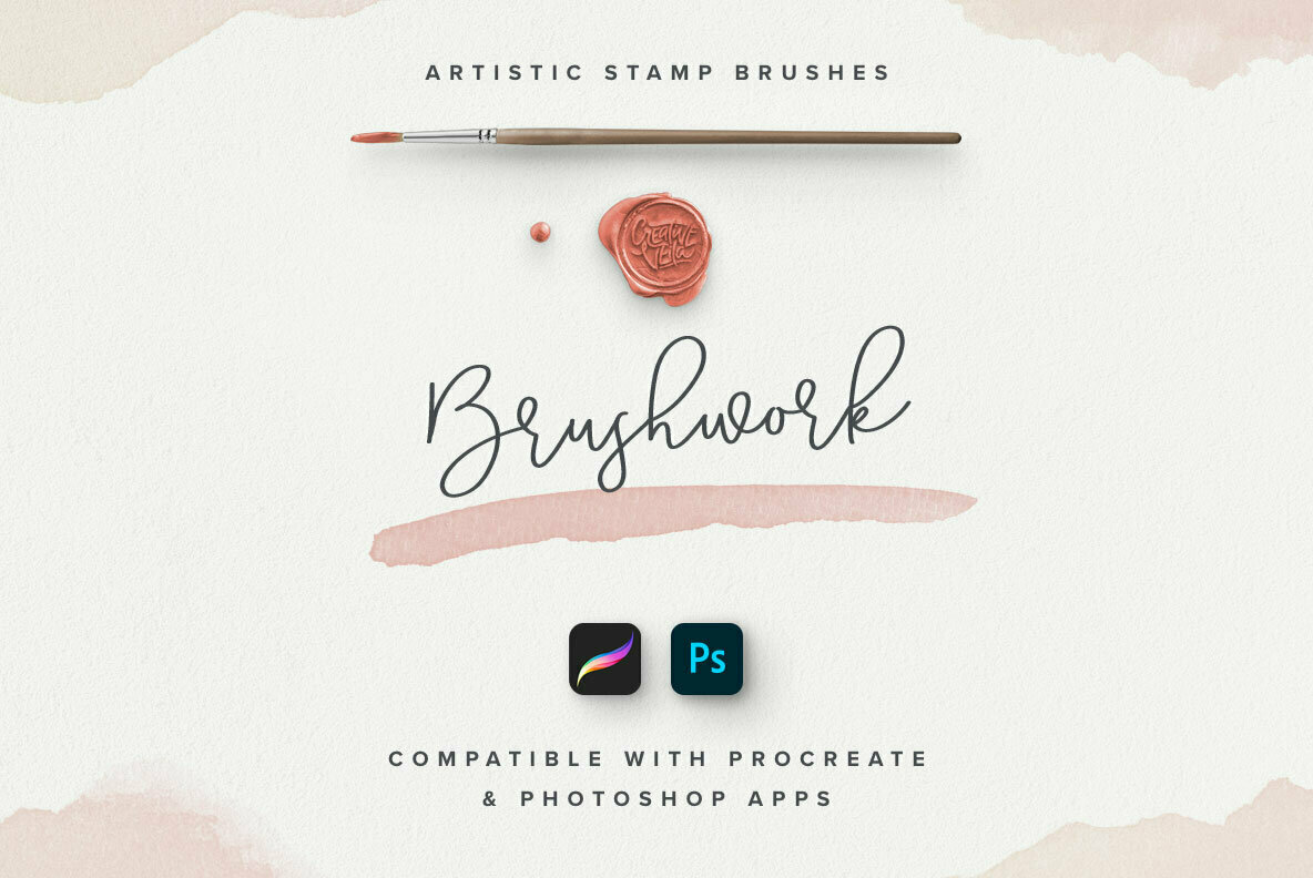 Brushwork for ProCreate & Photoshop – Stock Art World