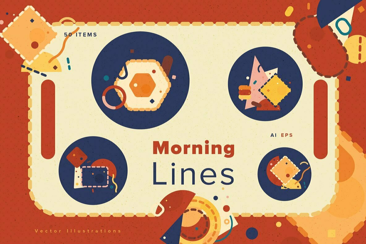 Morning Lines – Stock Art World