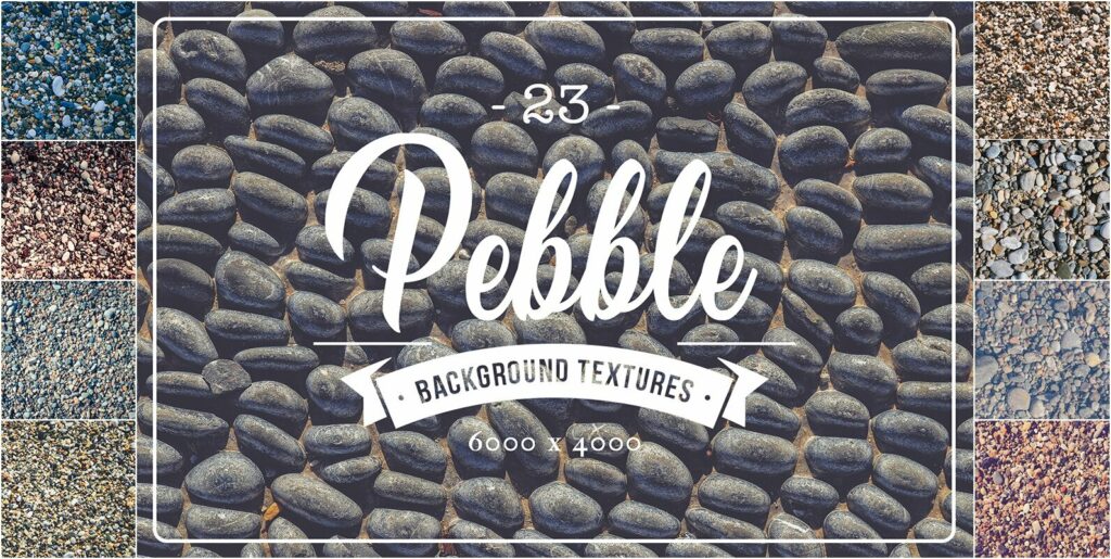23 Pebble Background Textures – Stock Art World