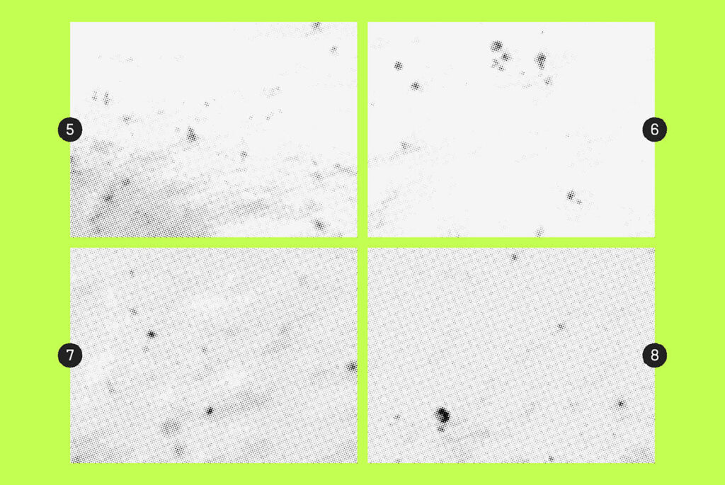Halftone Stains Vol.1 Texture Pack – Stock Art World