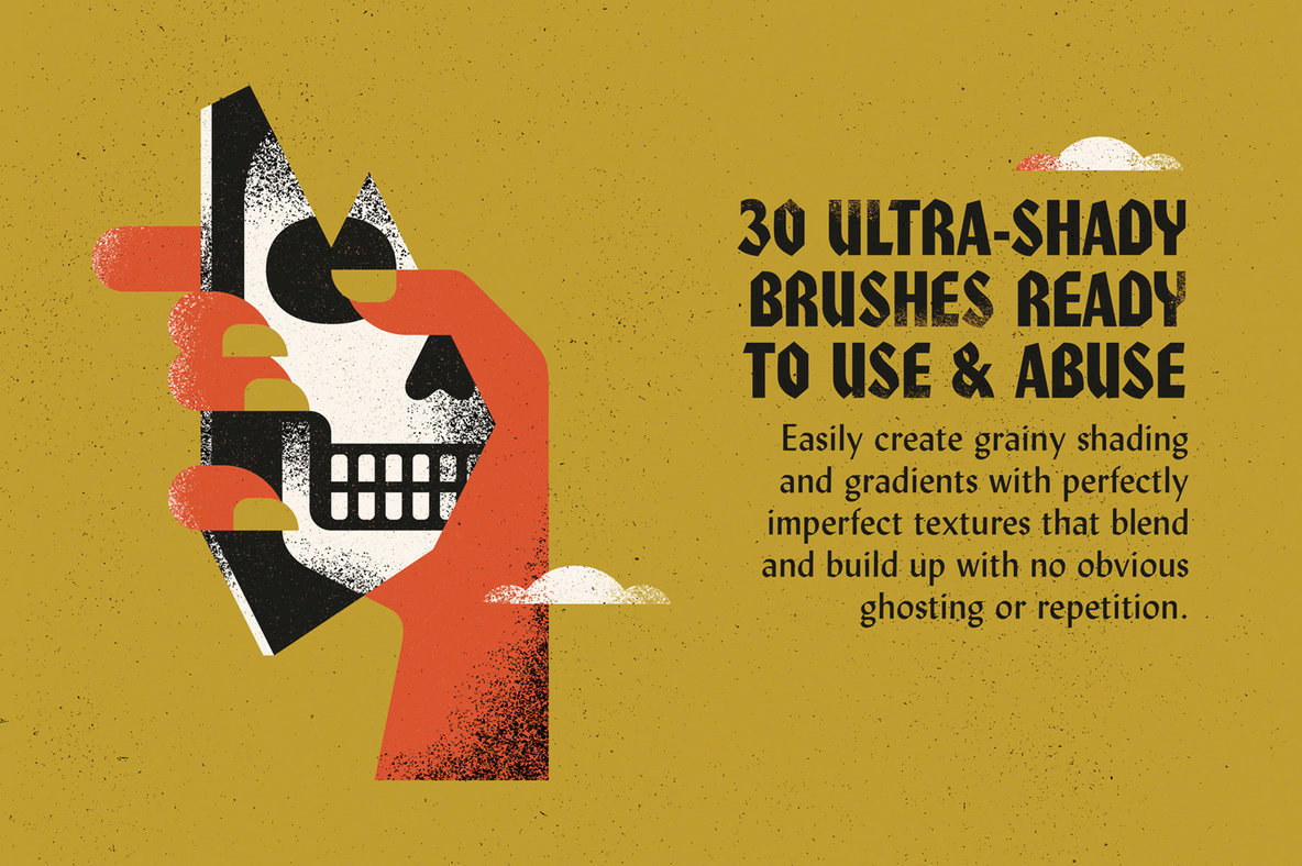 Grain Shader Brushes For Procreate – Stock Art World