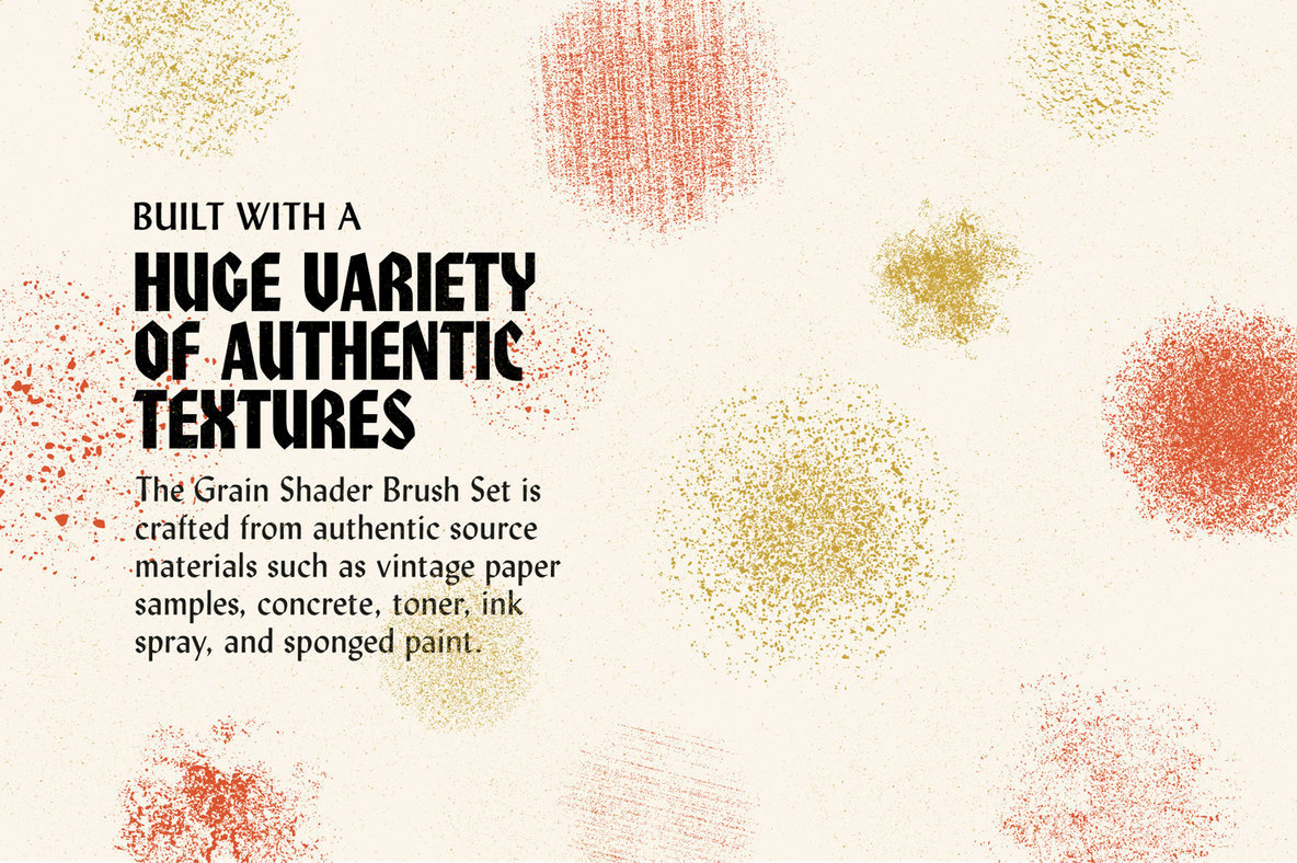 Grain Shader Brushes For Procreate – Stock Art World