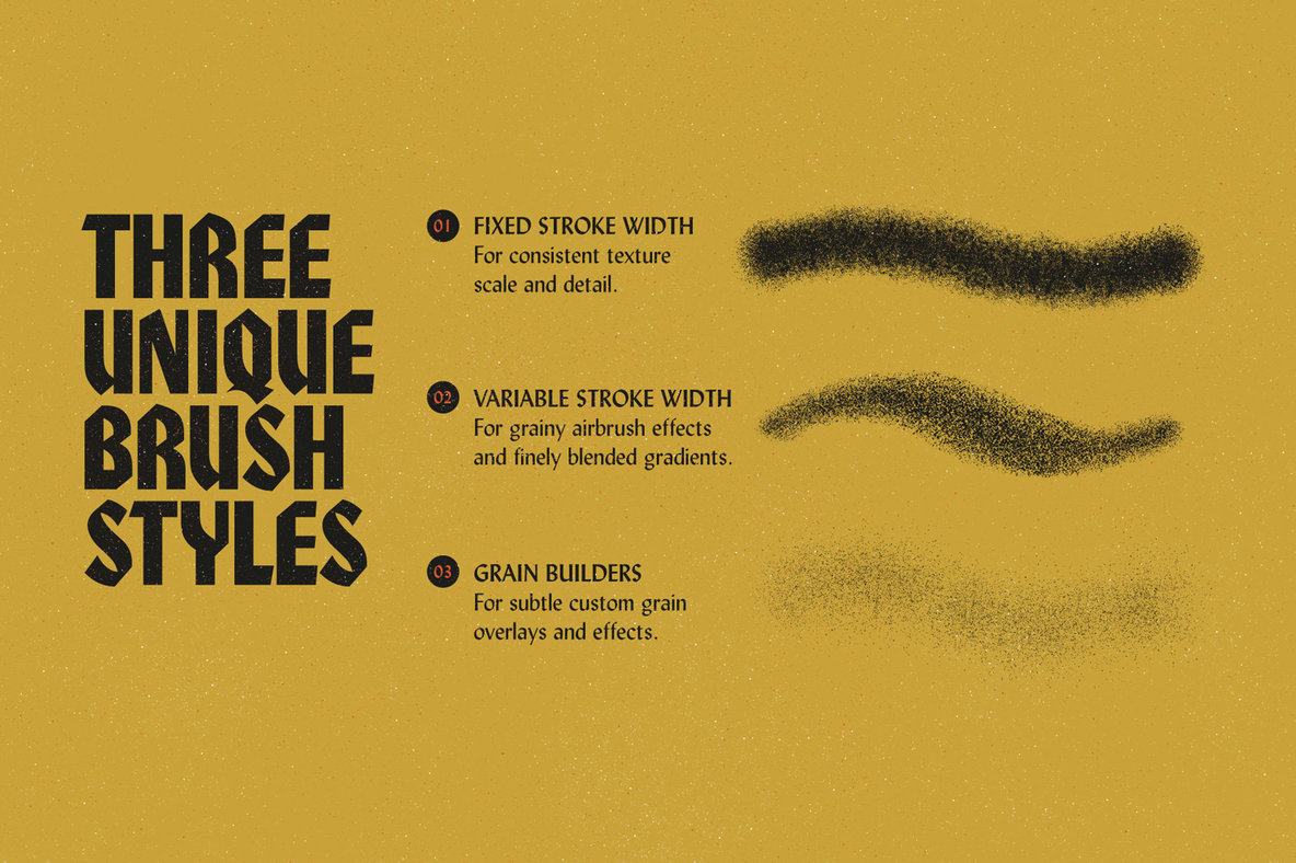 Grain Shader Brushes For Procreate – Stock Art World
