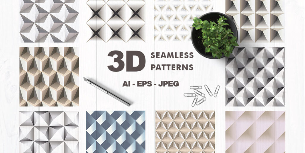 3D Patterns – Stock Art World