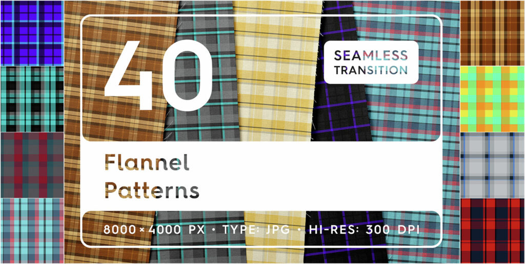 40 Timeless Flannel Patterns – Stock Art World