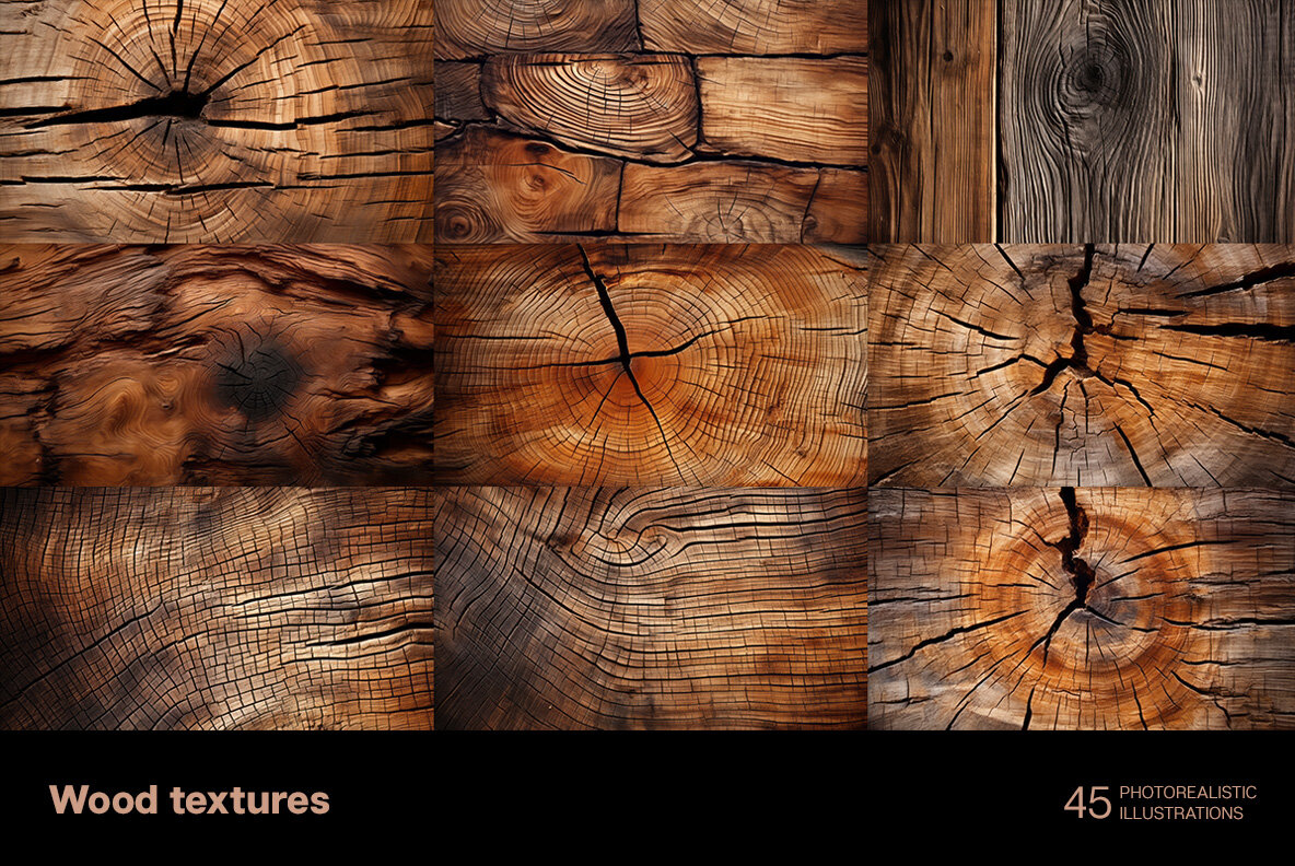 Wood Textures Graphics Collection – Stock Art World