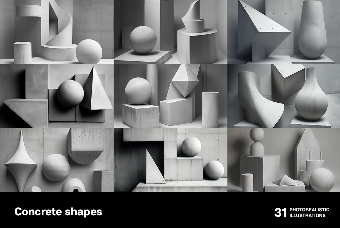 Concrete Shapes – Stock Art World