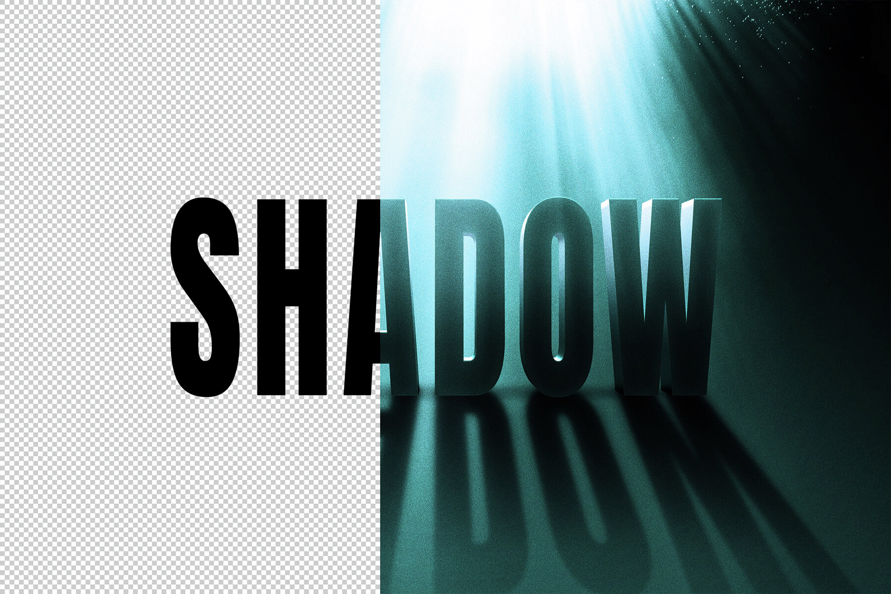 Cinematic Shadow Text Effect – Stock Art World