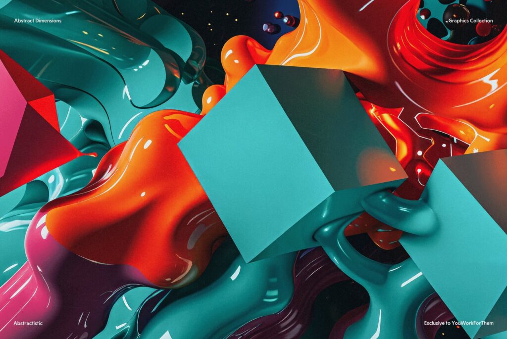 Abstract Dimensions – Stock Art World