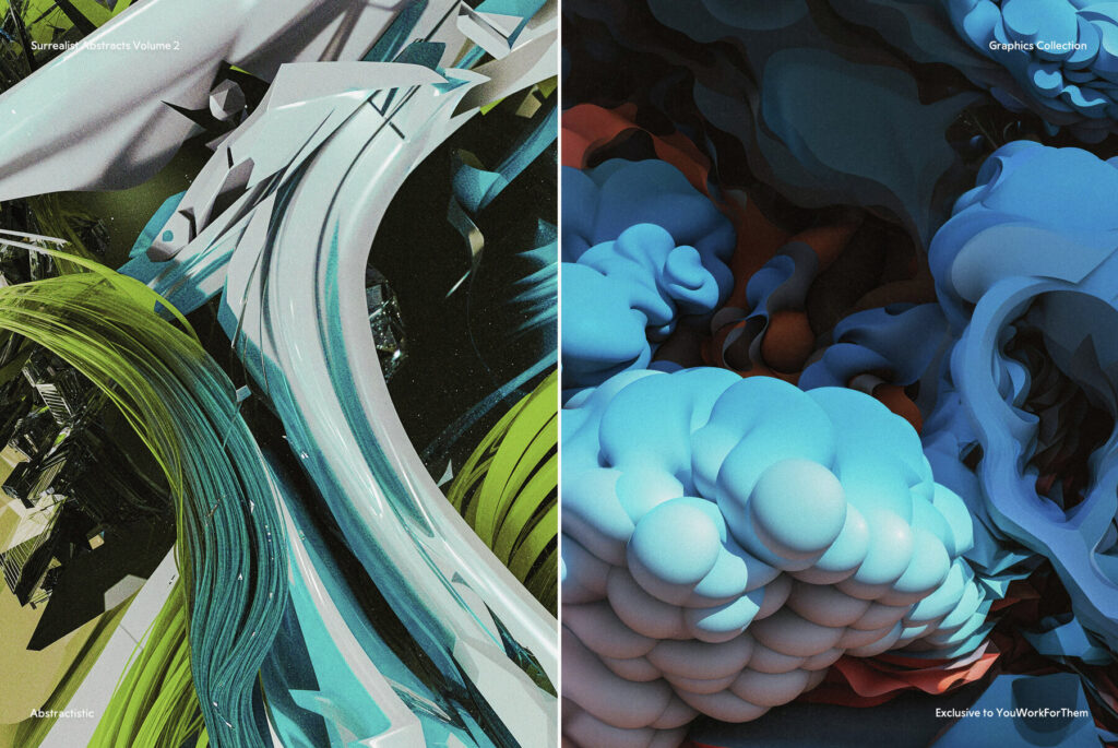 Surrealist Abstracts 02 – Stock Art World