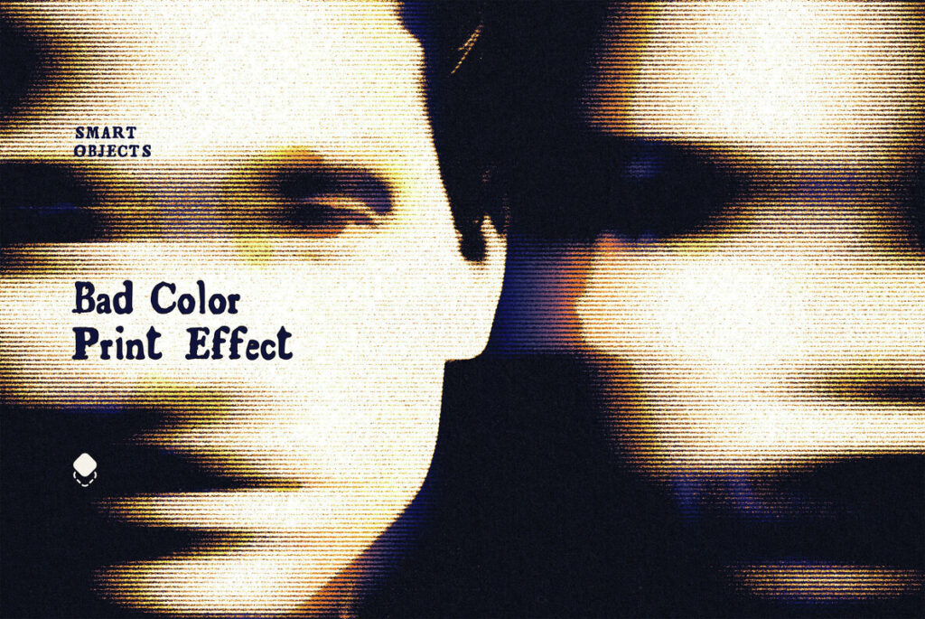 Bad Color Print Effect – Stock Art World