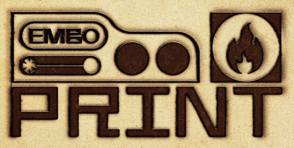 Embossed Rtext Print Matcbox Print Emboss Text Effect – Stock Art World